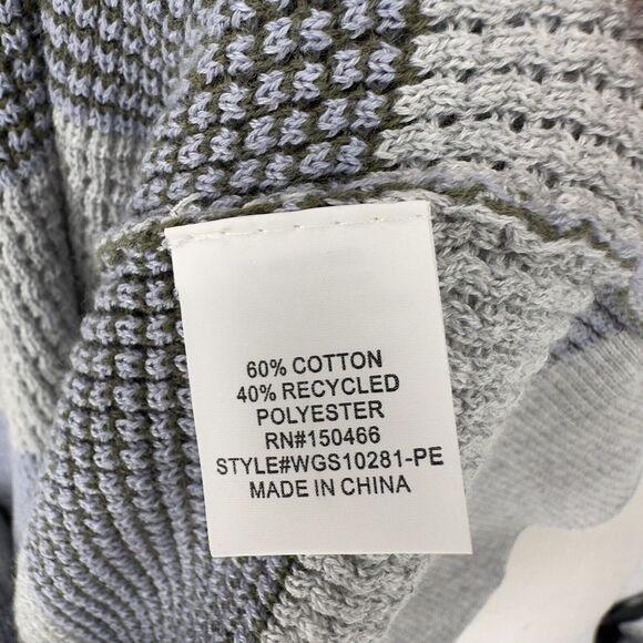 Market & Spruce Boatneck Sweater Stripe Long Sleeve Size X Small Multicolor - Picture 11 of 12